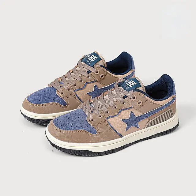 Y2K Women Shoes Fashion Classic Sneakers Multicolor Retro Star Skateboard Shoes men woman Couple Students Outdoor Casual Sport