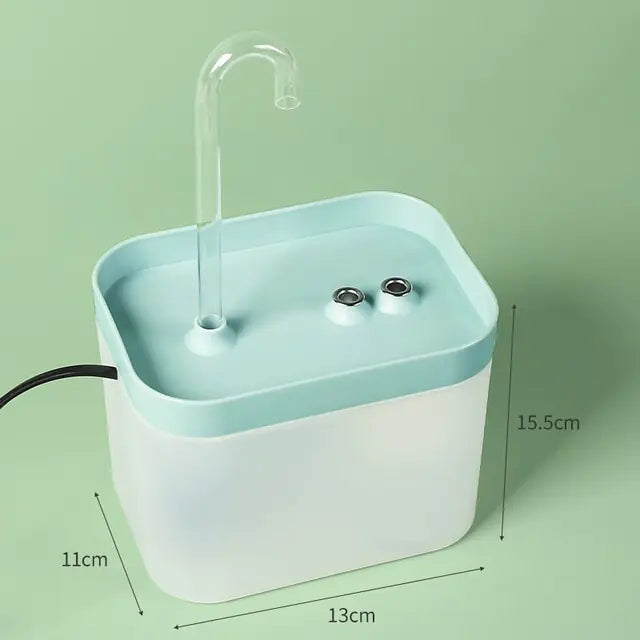 1.5L Automatic Cat Water Fountain Filter