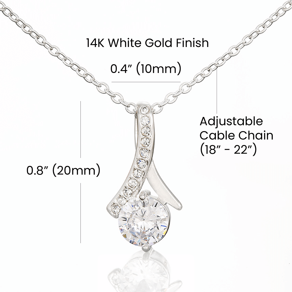 Alluring Beauty Necklace (Yellow & White Gold Variants)