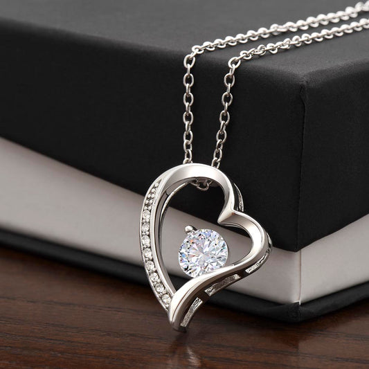 Forever Love Heart Necklace (No MC)